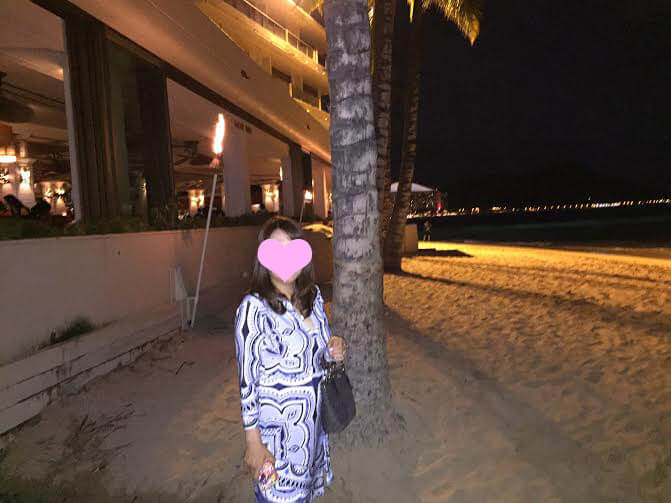 ハワイで買ったワンピース