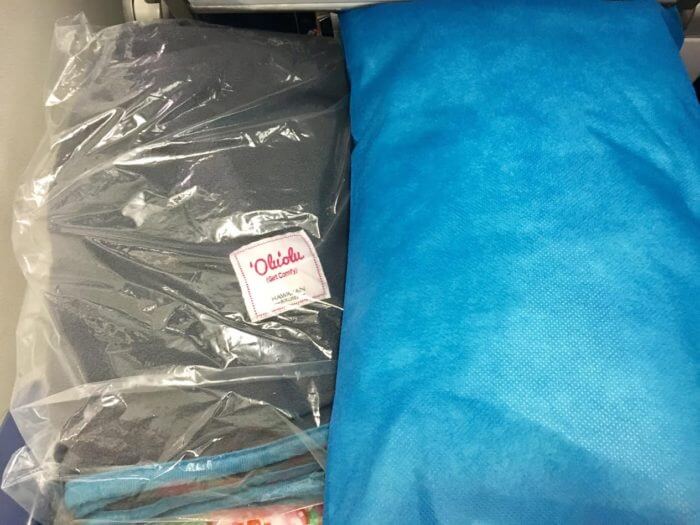 ハワイアン航空ブランケット