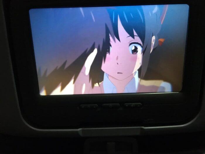 ハワイアン航空映画・君の名は