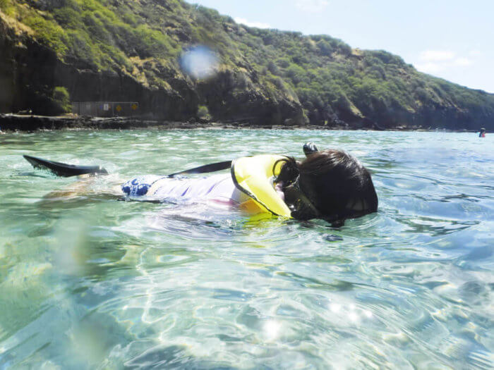 ハナウマ湾シュノーケリング