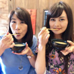 水井茶堂で擂茶（レイチャ）体験・飲む