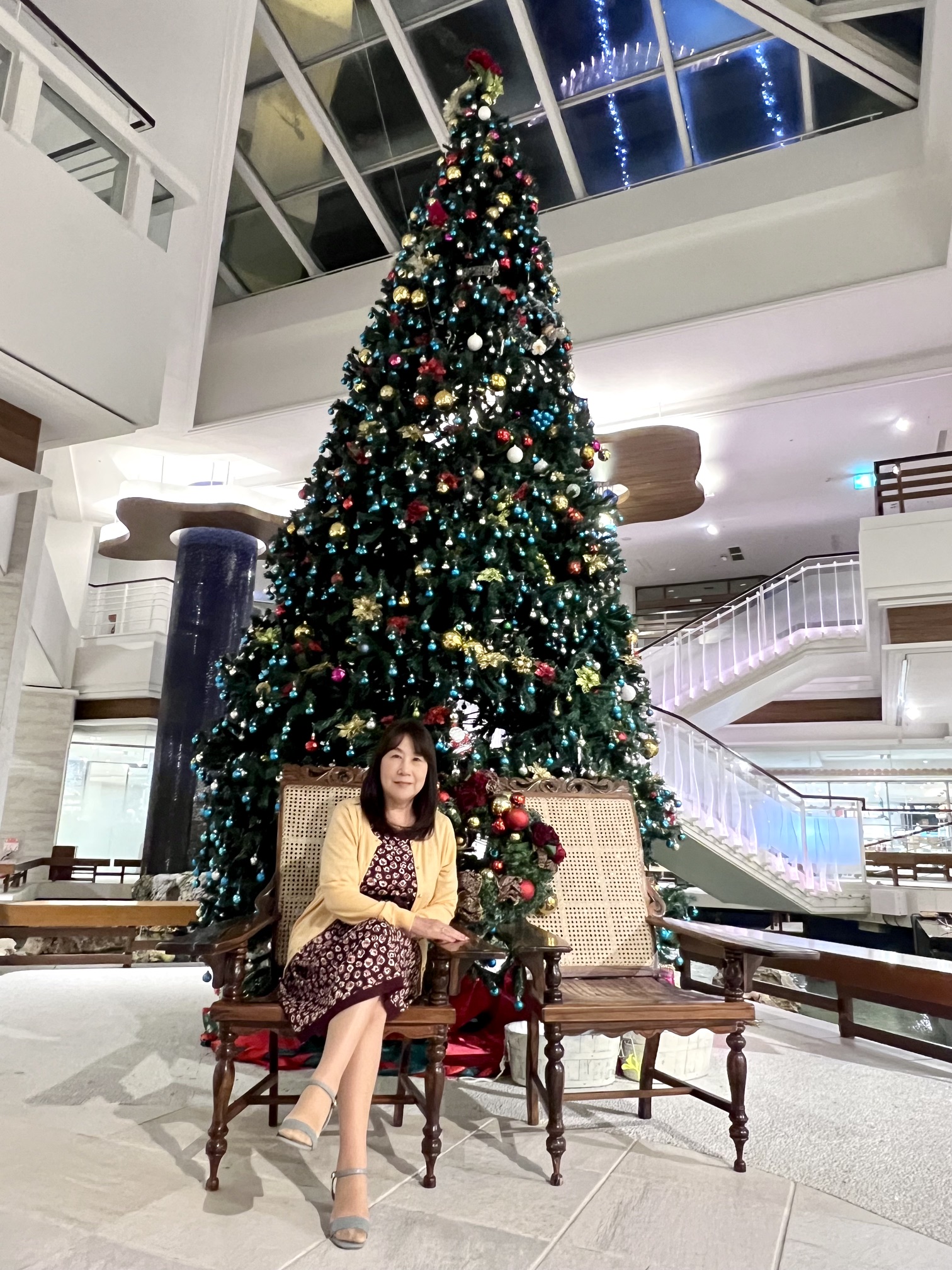 シェラトン沖縄のクリスマスツリー