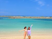 沖縄サンマリーナビーチの絶景