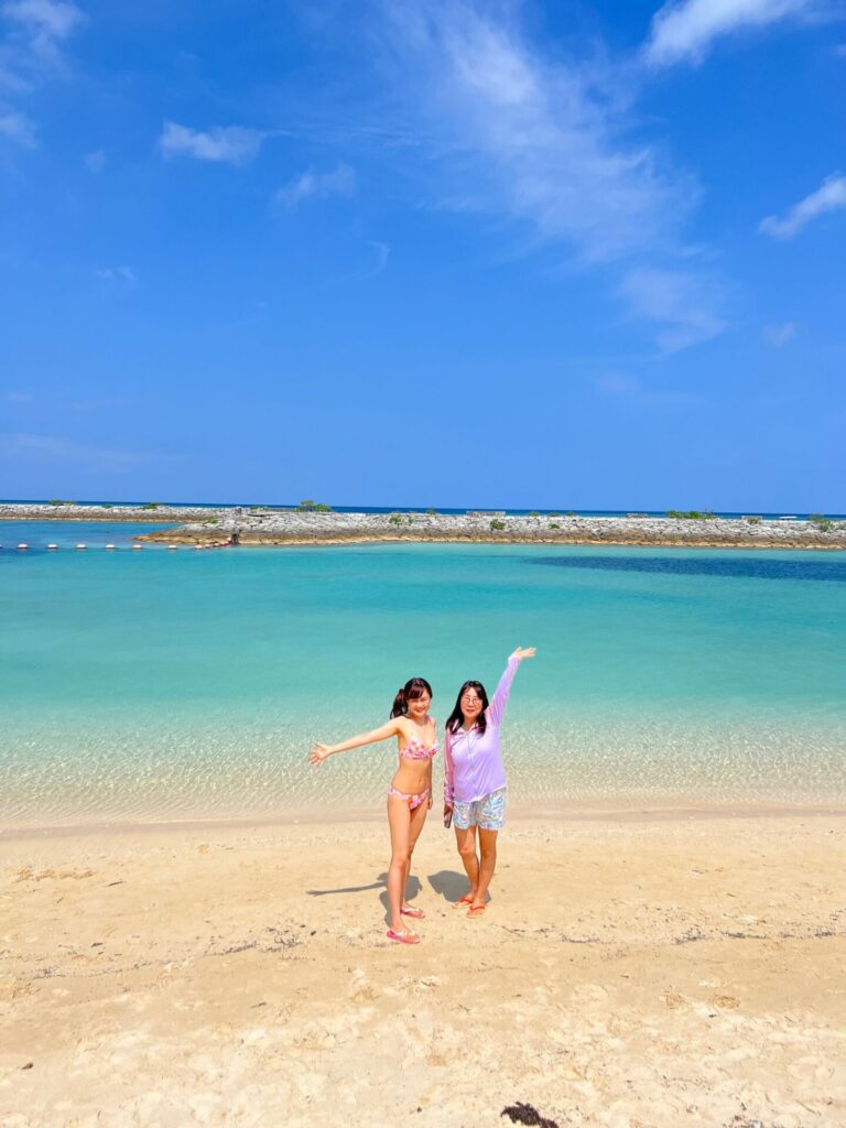 沖縄サンマリーナビーチの絶景