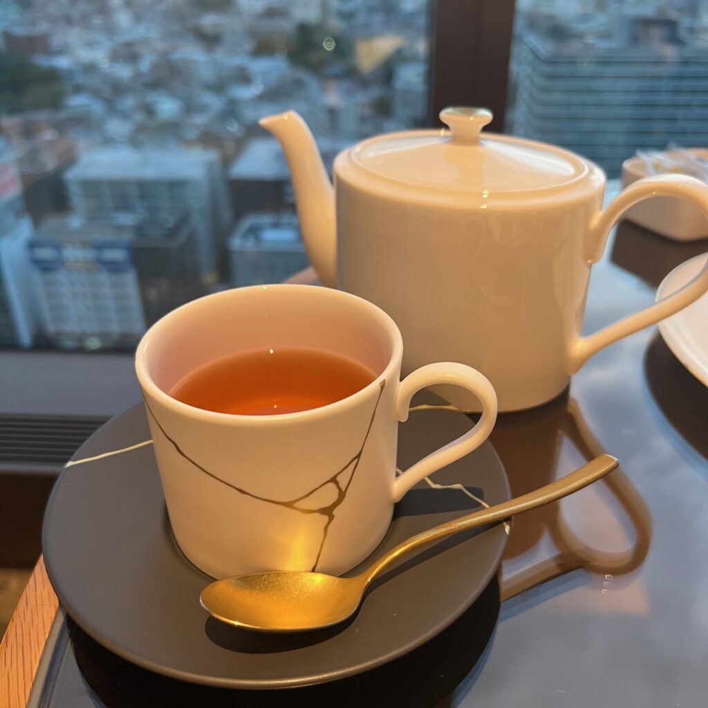 ウェスティン横浜ハロウィンアフタヌーンティー・紅茶