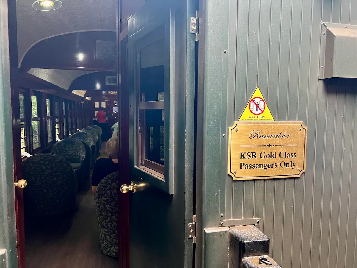 キュランダ鉄道・ゴールドクラス