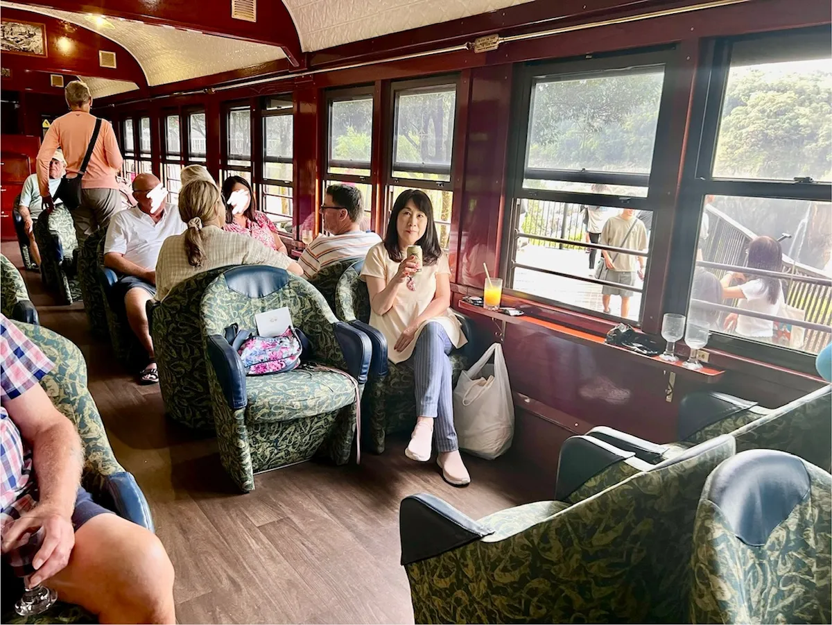キュランダ鉄道・ゴールドクラス大満足