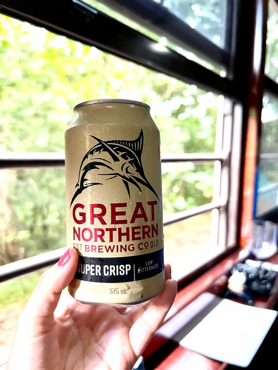 キュランダ鉄道・ゴールドクラスビール