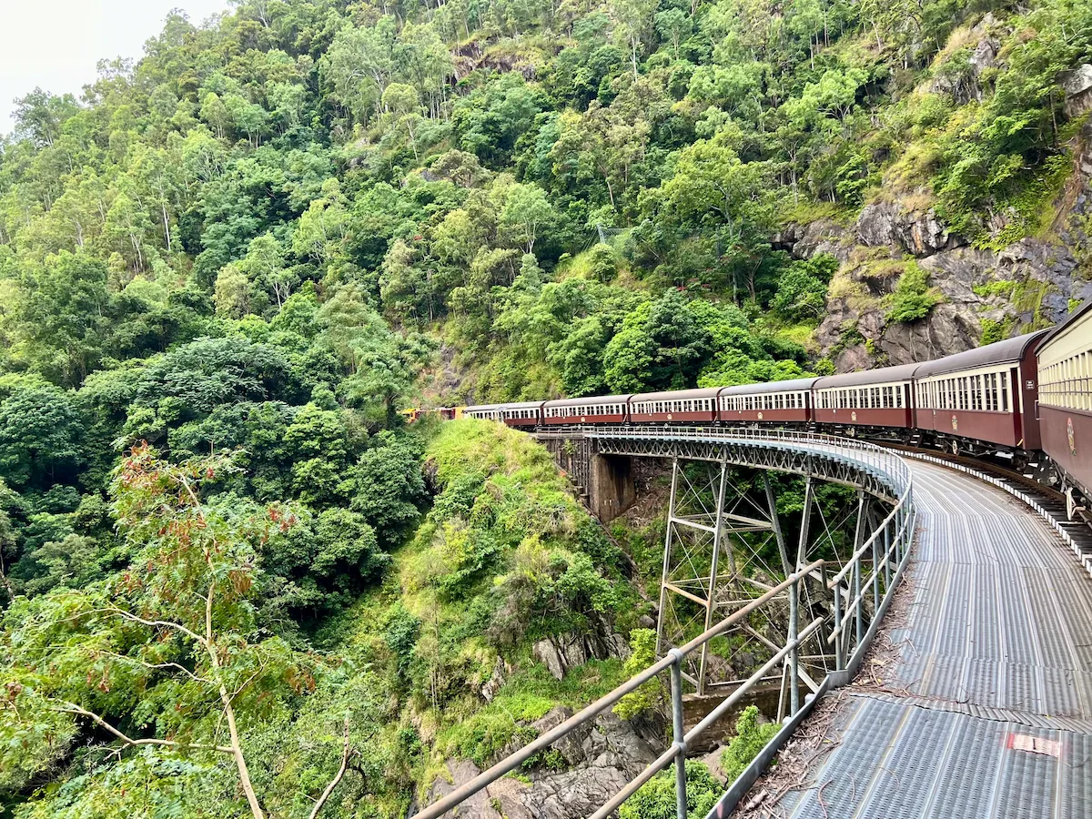 キュランダ鉄道・ゴールドクラス世界の車窓から