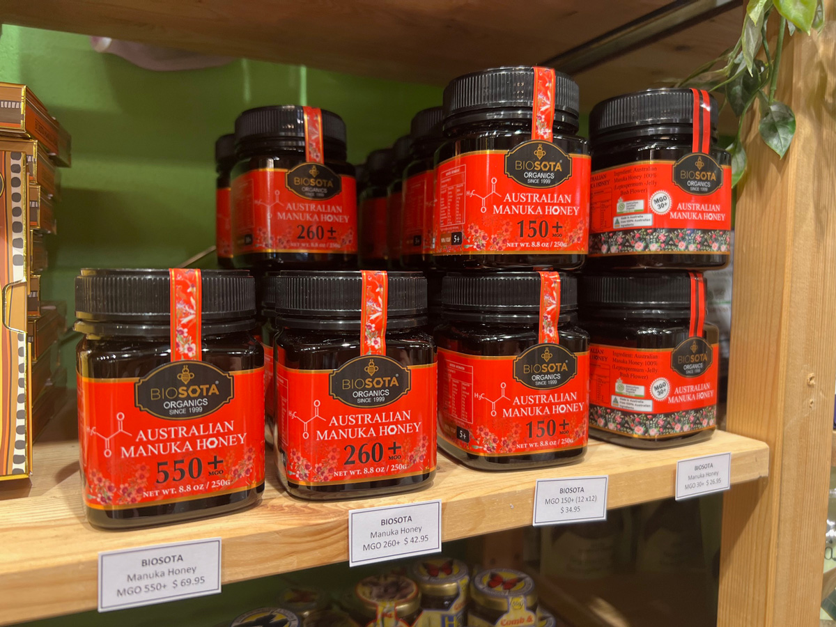 ケアンズナイトマーケットで売っていたマヌカハニー