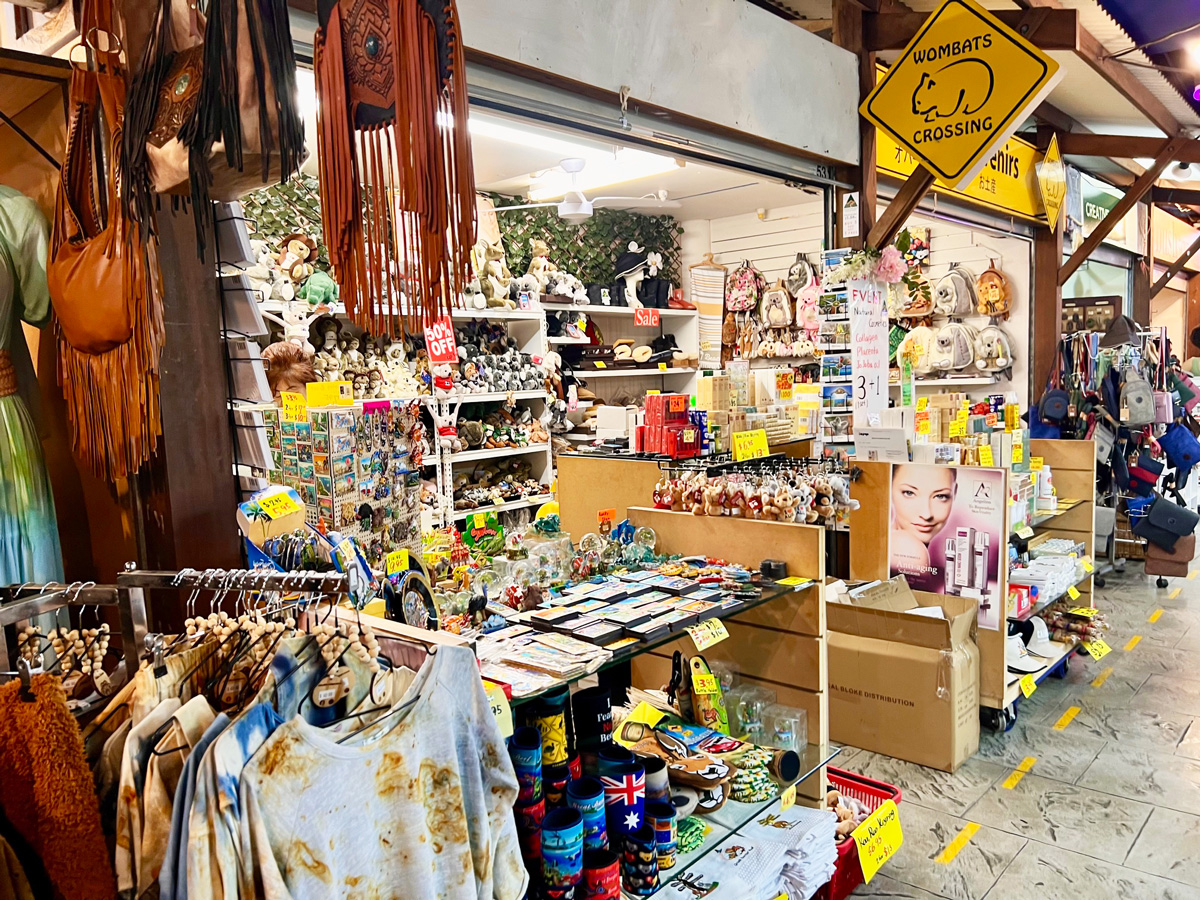 ケアンズナイトマーケット｜セールをしていたお店