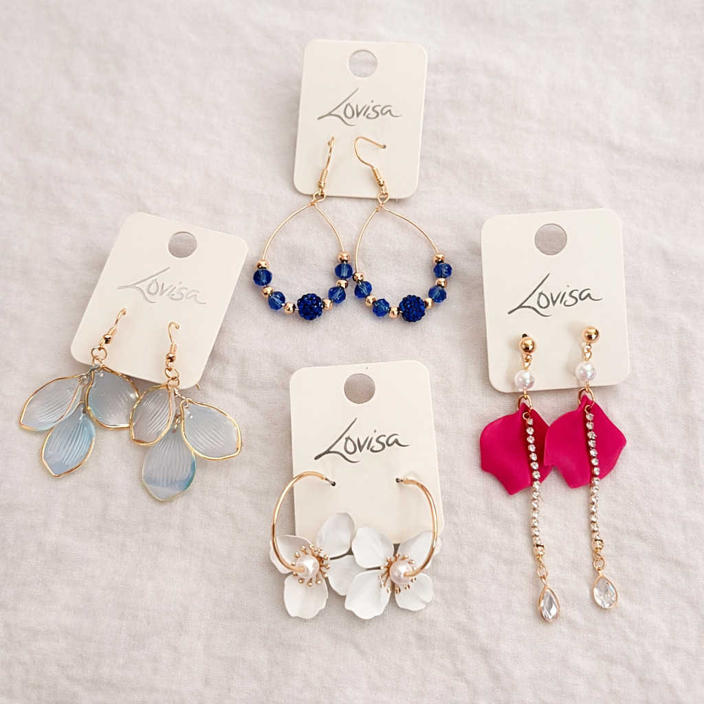 オーストラリアケアンズお土産|ケアンズセントラルLOVISAで購入したピアス