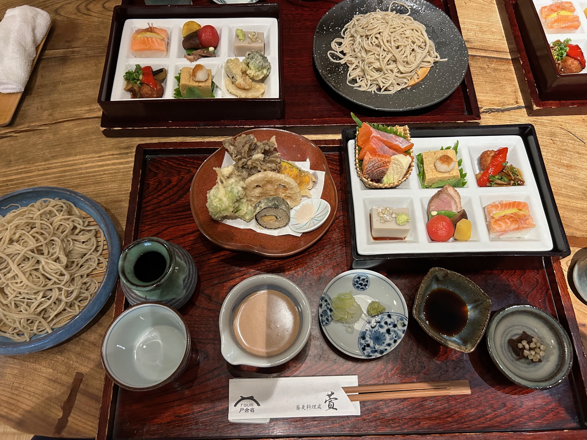 蕎麦料理処萱のお得なお蕎麦セット