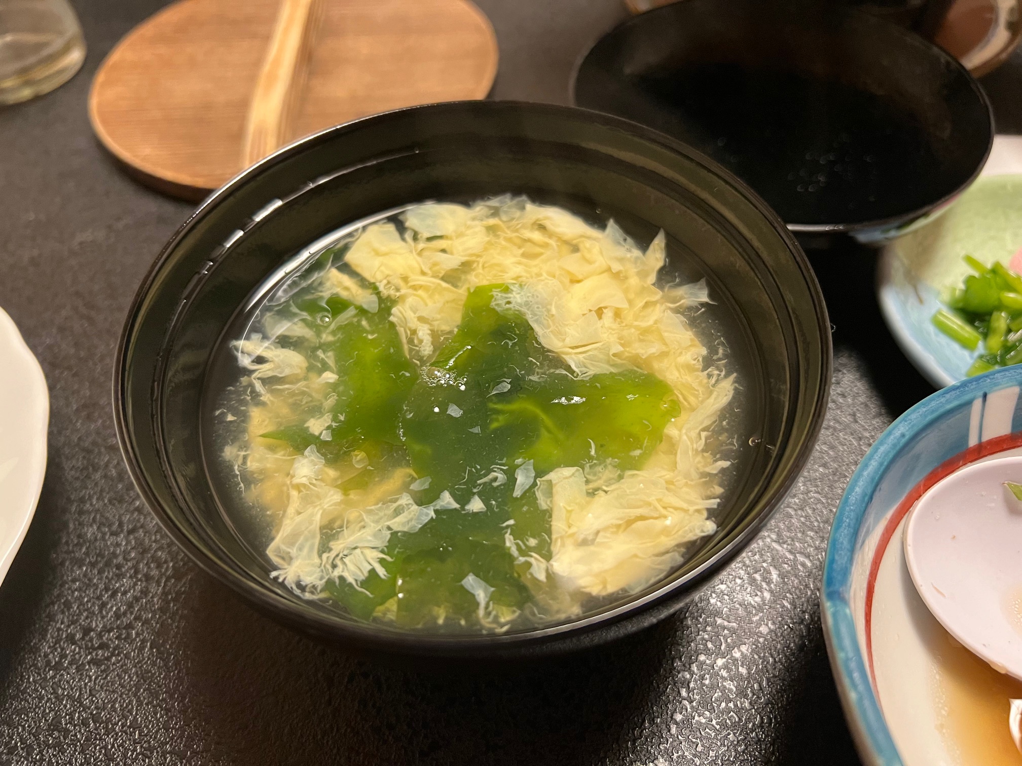 クラブウィンダム千曲館・夕食・汁物