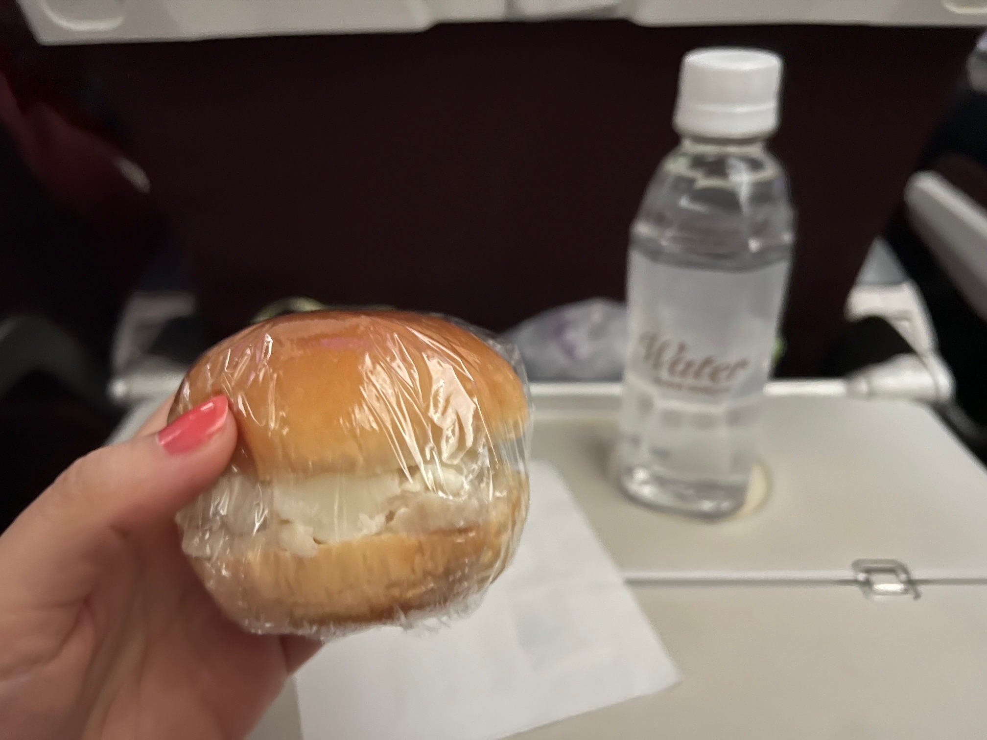 タイ航空の深夜便機内食