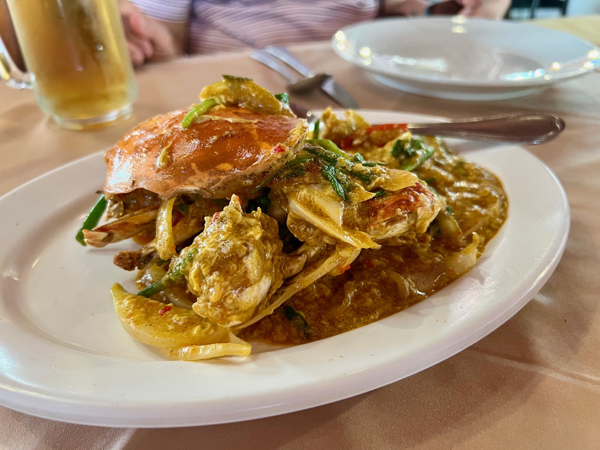 サボイシーフードのプーパッポンカレー