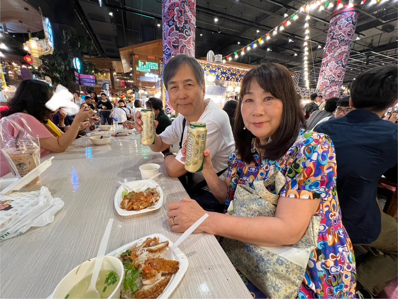 アイコンサイアムのフードコートで夜ご飯