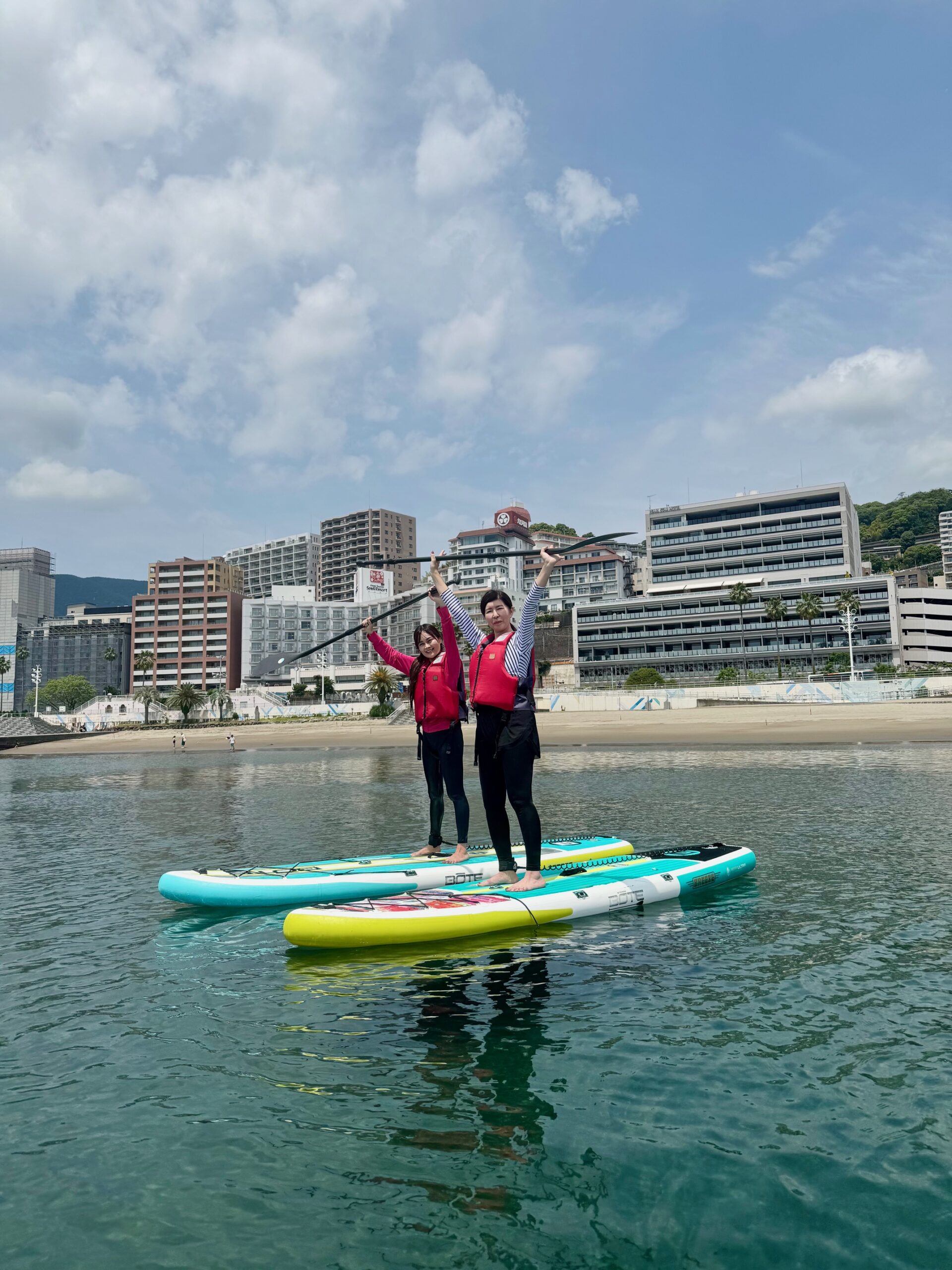 熱海パールスターホテル｜SUP体験海の上