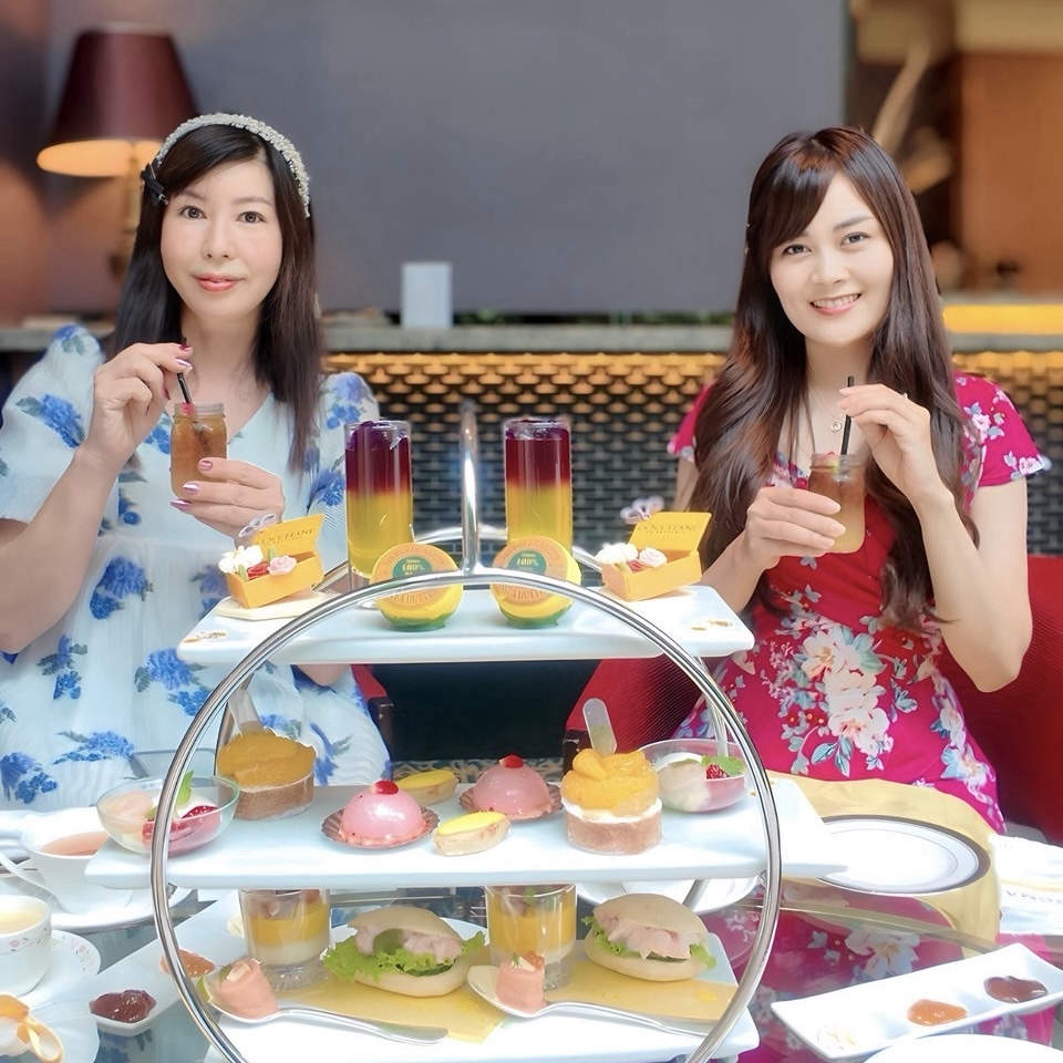 ロイヤルパークホテル×ロクシタンコラボアフタヌーンティー