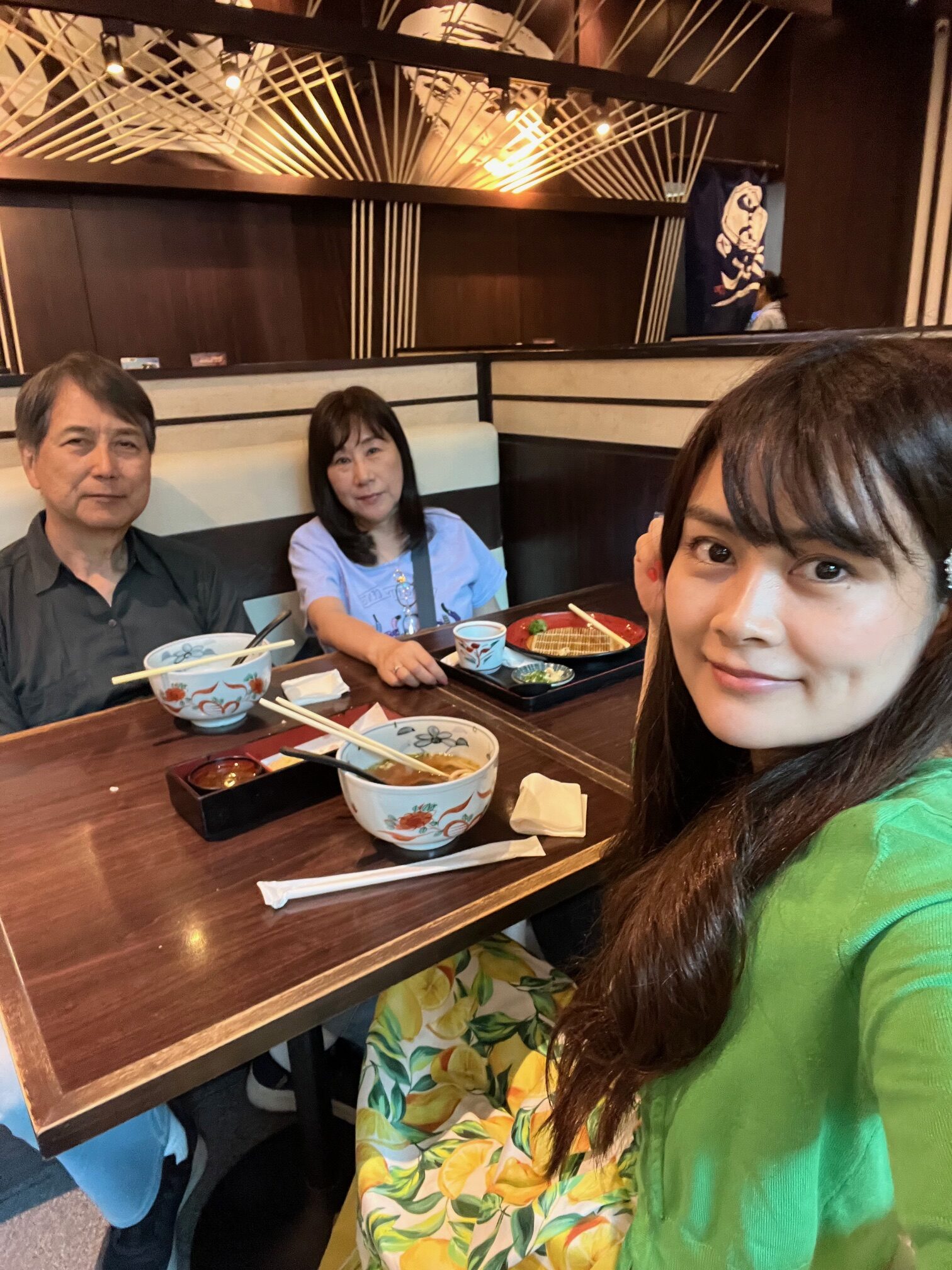 タイバンコクで日本食・里のうどんを食べる。胃が疲れた６０代にも