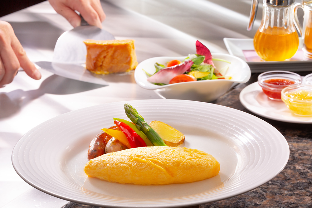 東伊豆・北川温泉「吉祥ＣＡＲＥＮ」の１泊２日モデルプラン・美味しい朝食