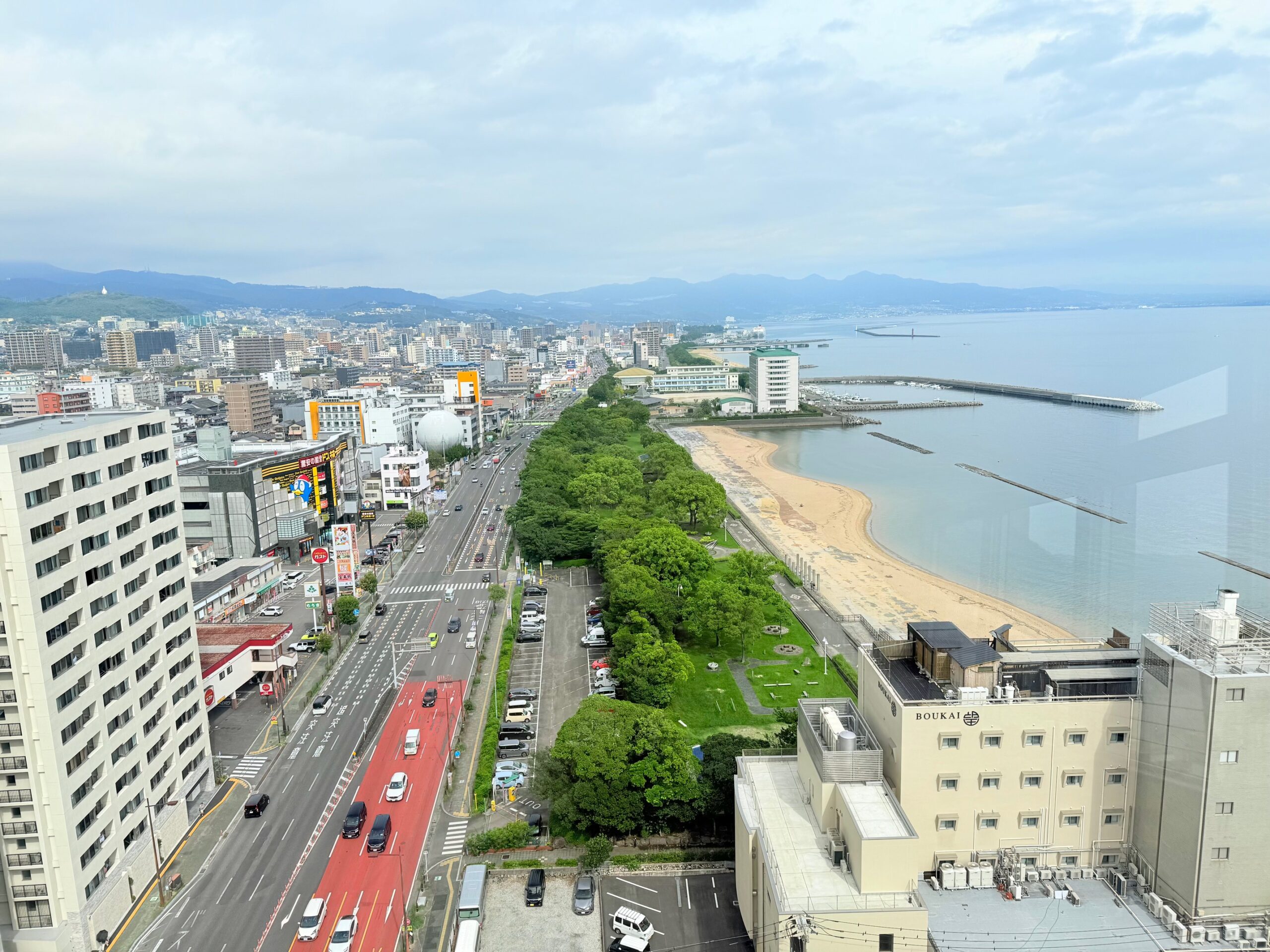 大分・別府タワーからの眺め