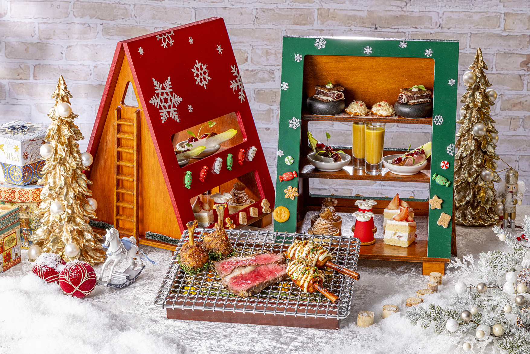 ヒルトン東京｜クリスマス ミートアフタヌーン