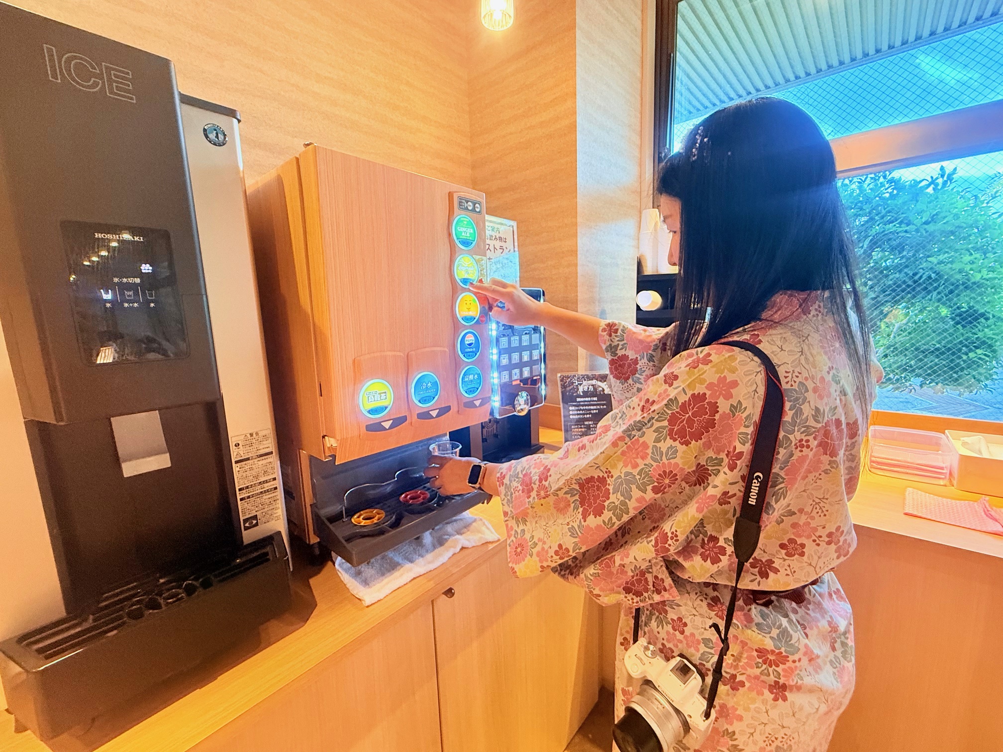 大分別府・大江戸温泉物語Premium風月プレミアムラウンジ（ソフトドリンク）