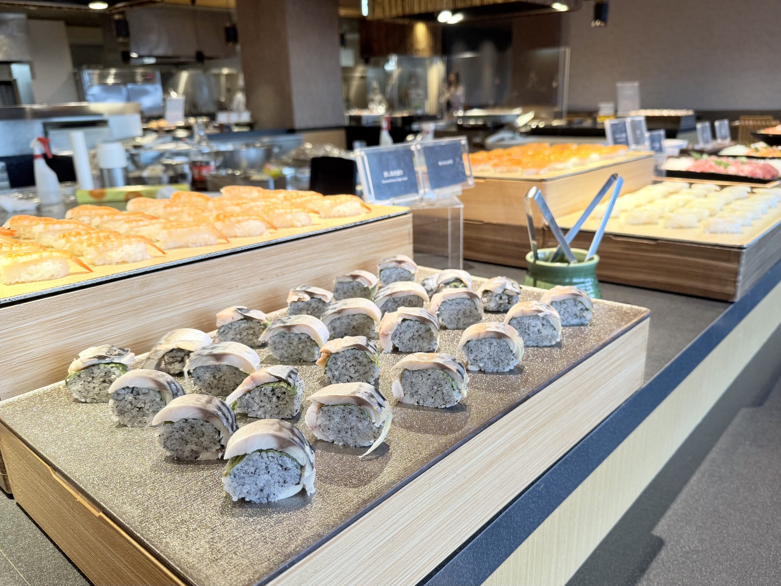 大分別府・大江戸温泉物語Premium風月ビュッフェ（お寿司）