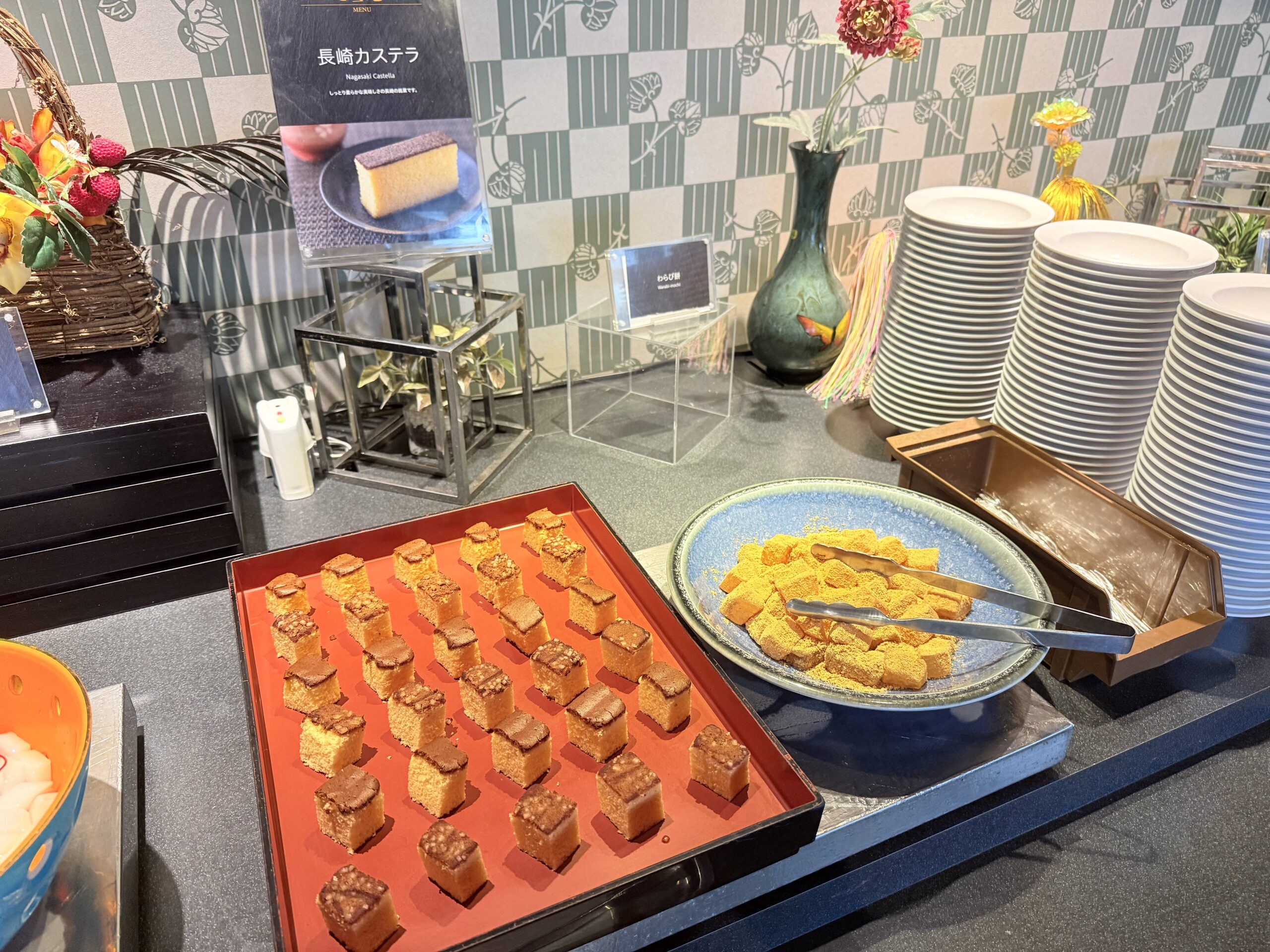 大分別府・大江戸温泉物語Premium風月ビュッフェ（長崎カステラ）
