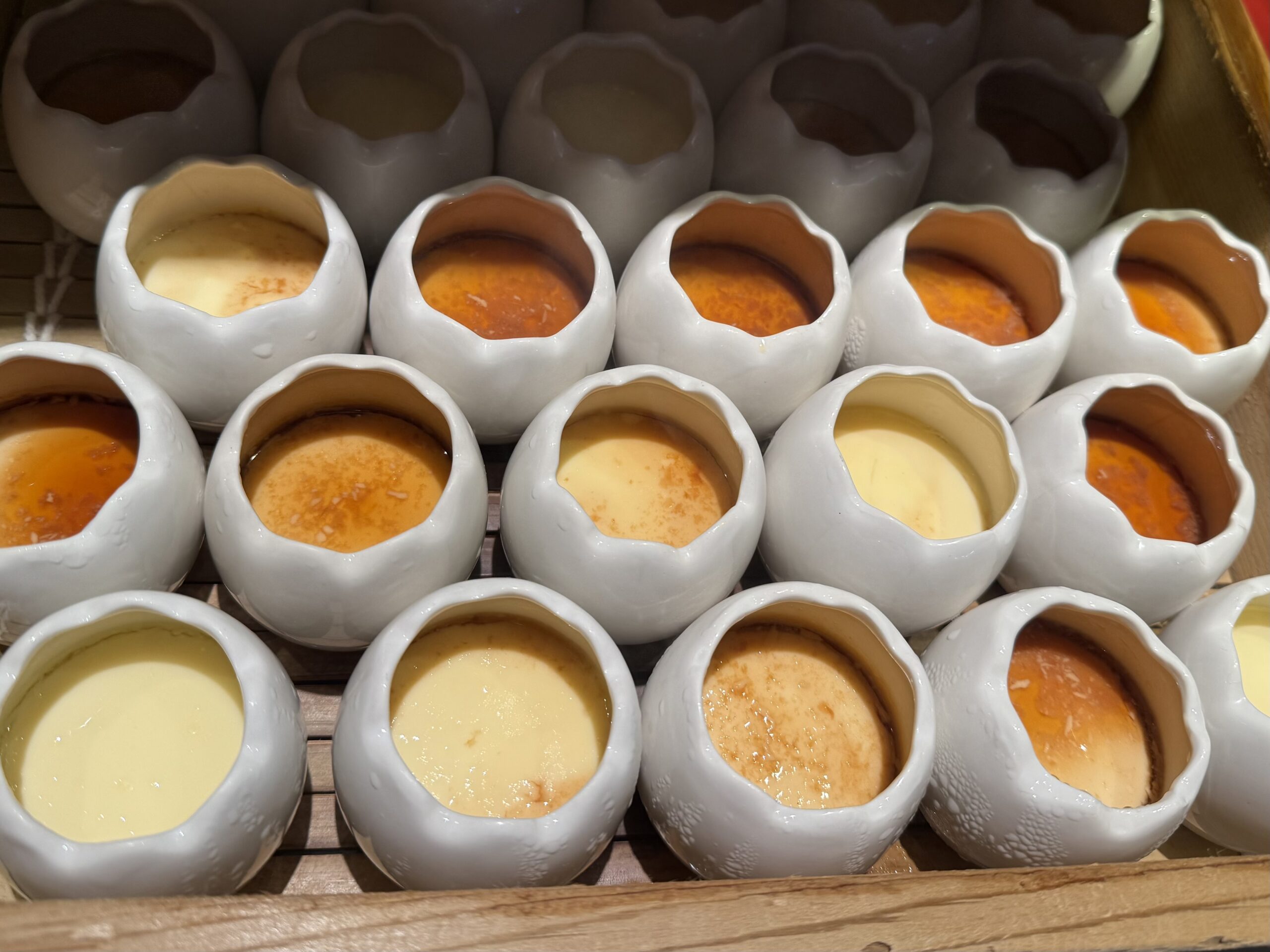 大分別府・大江戸温泉物語Premium風月ビュッフェ（蒸しプリン）