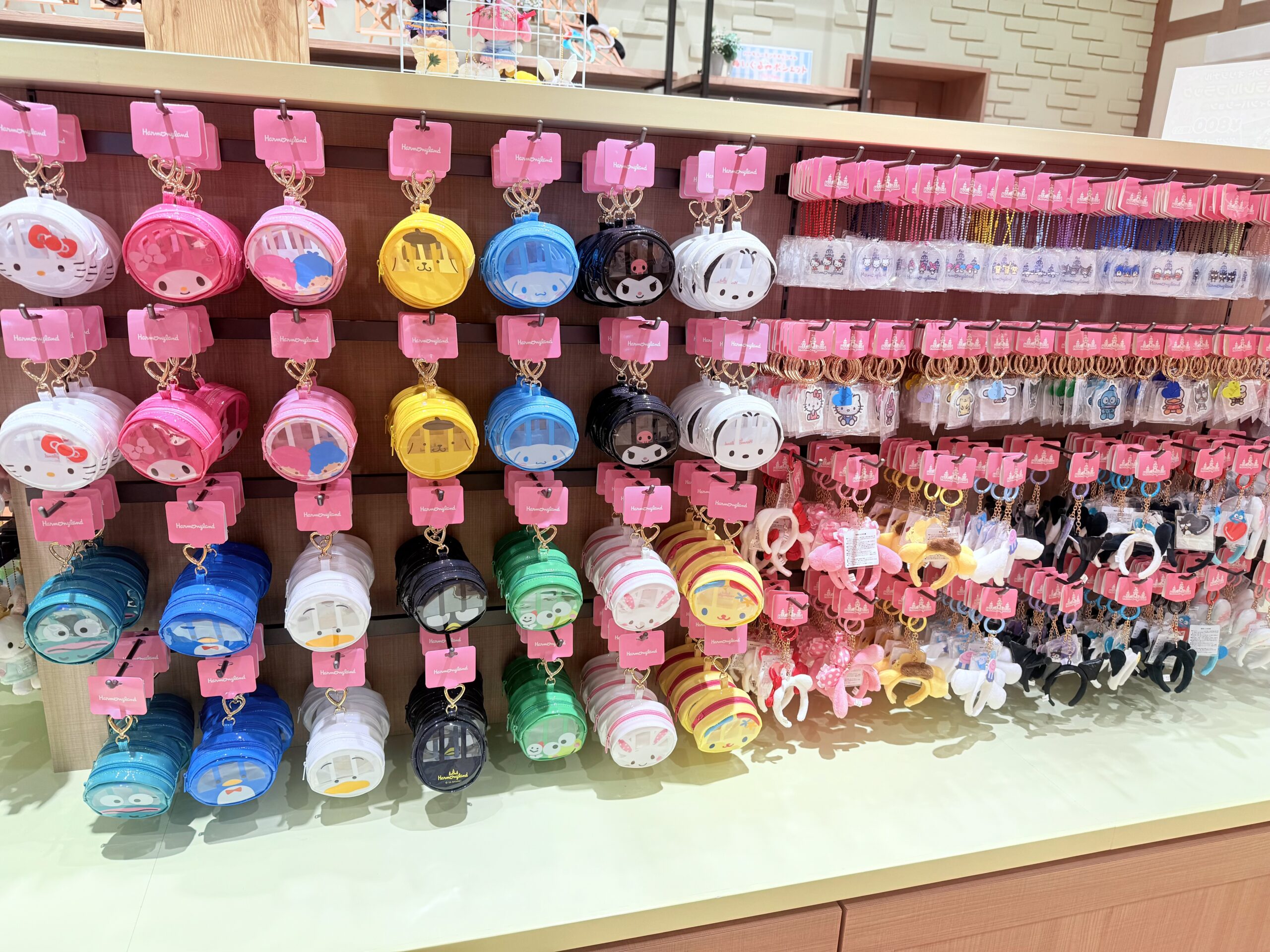 大分ハーモニーランドサンリオキーホルダー