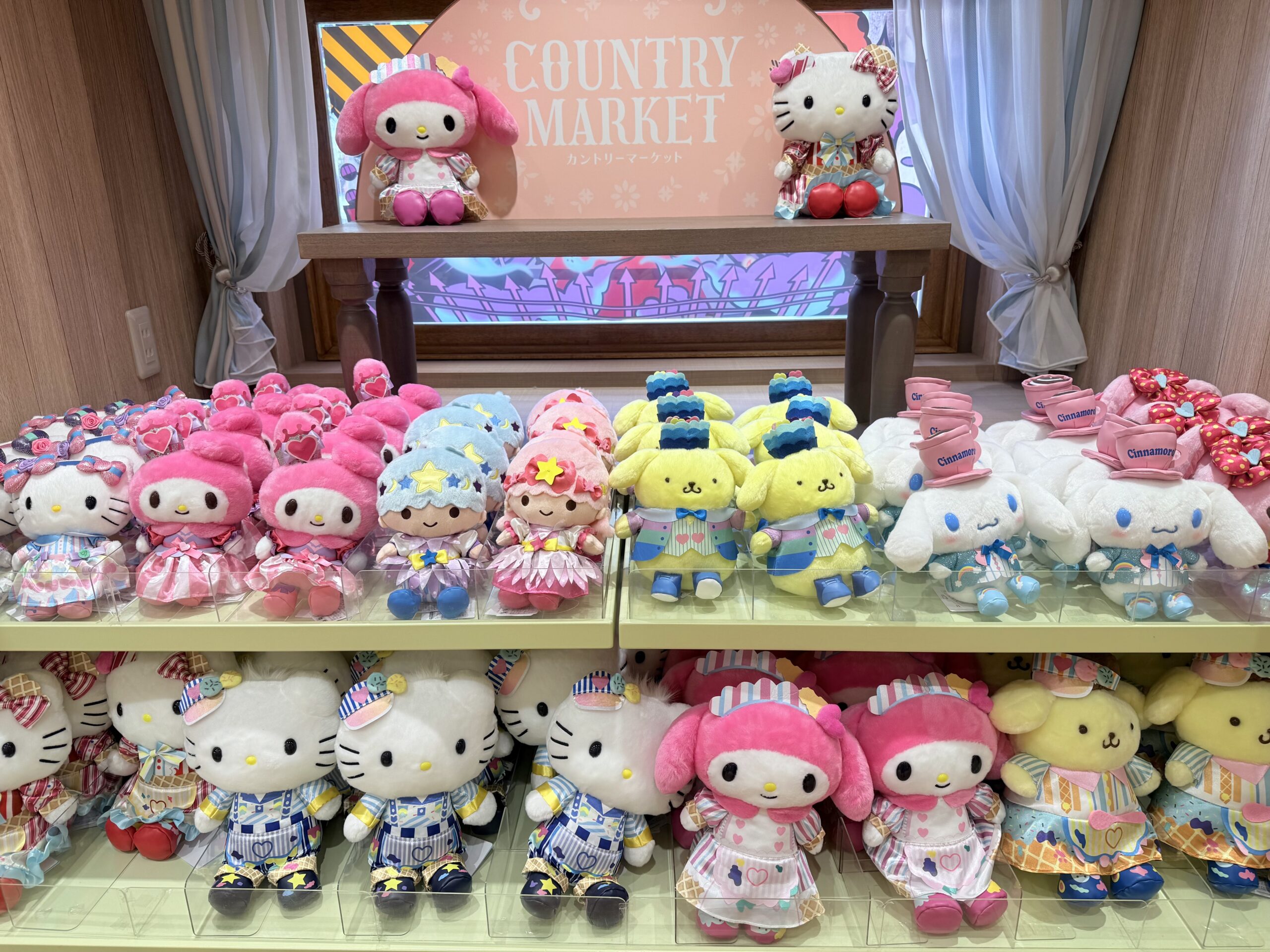 大分ハーモニーランドサンリオぬいぐるみ