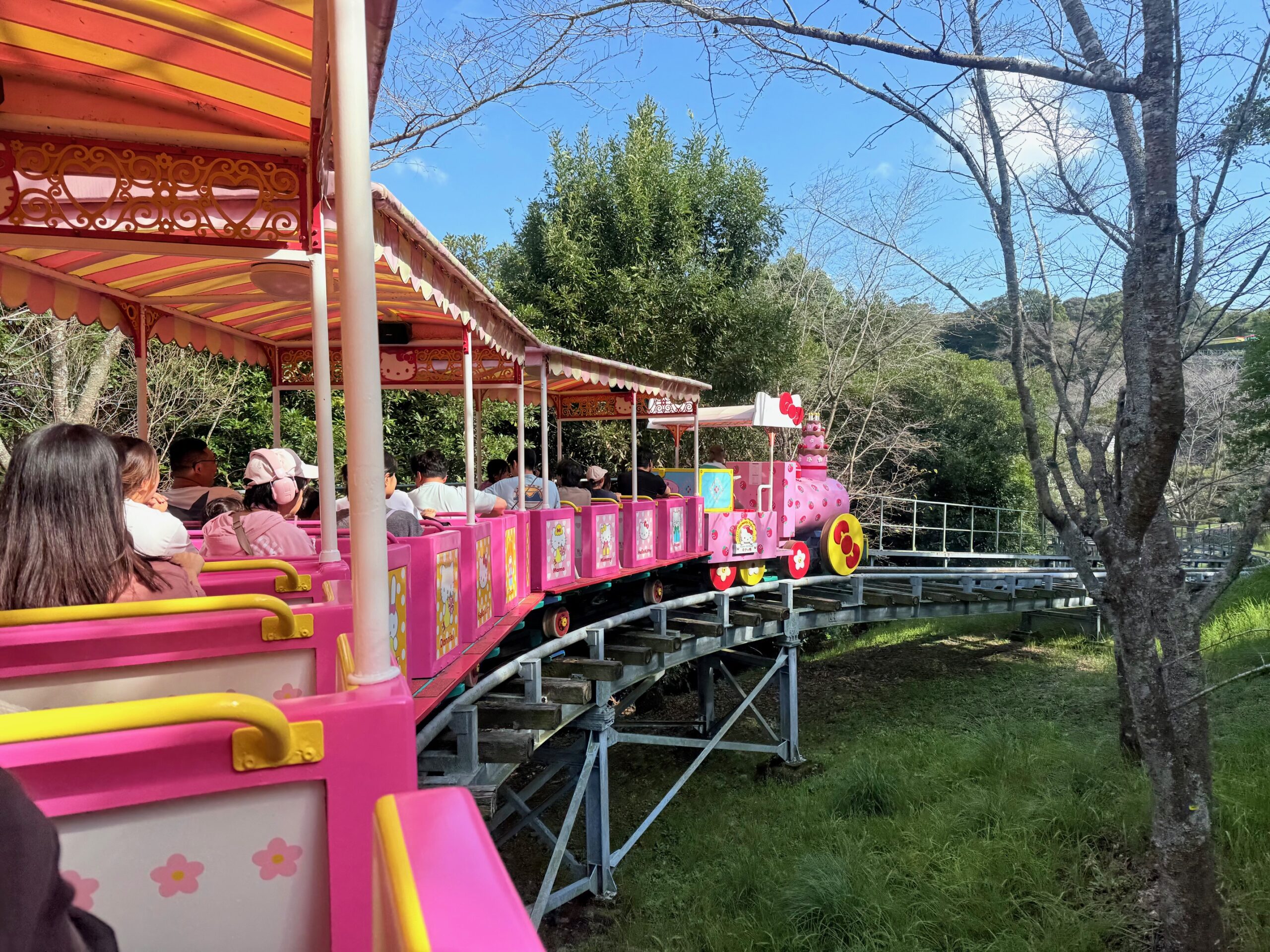 大分ハーモニーランドの列車