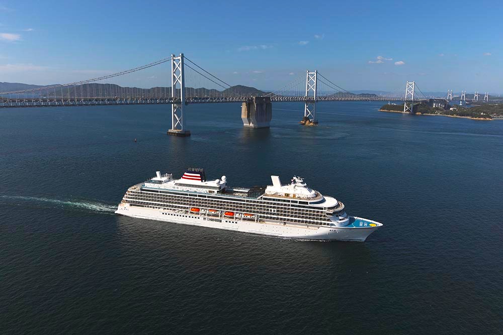 日本最高級のクルーズ客船、「飛鳥Ⅲ」