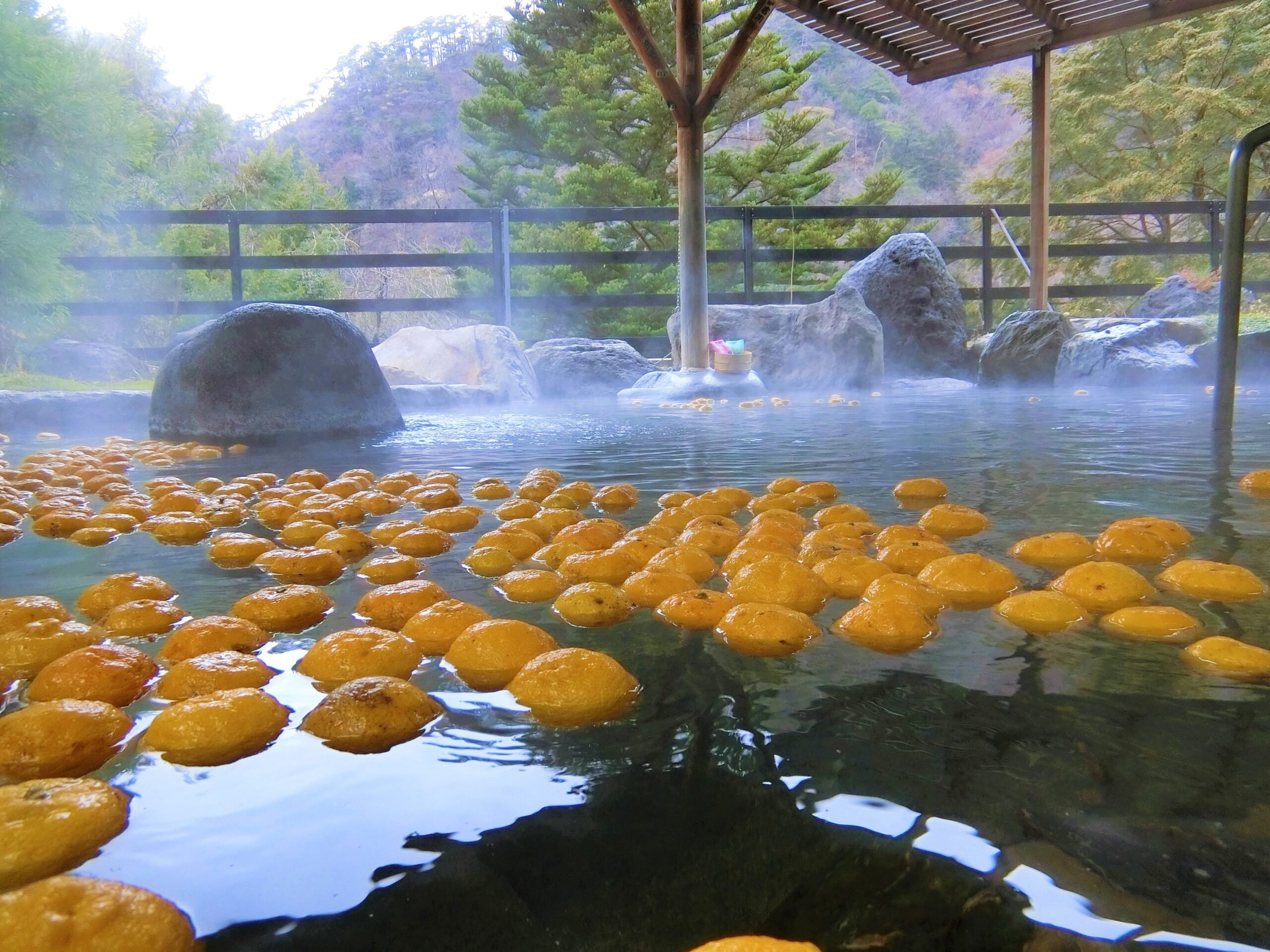 鬼怒川・川治温泉のゆず風呂