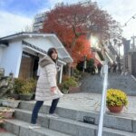 伊香保温泉の石段街を登る