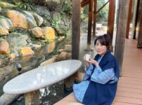 群馬県・伊香保温泉「ホテル木暮」の足湯