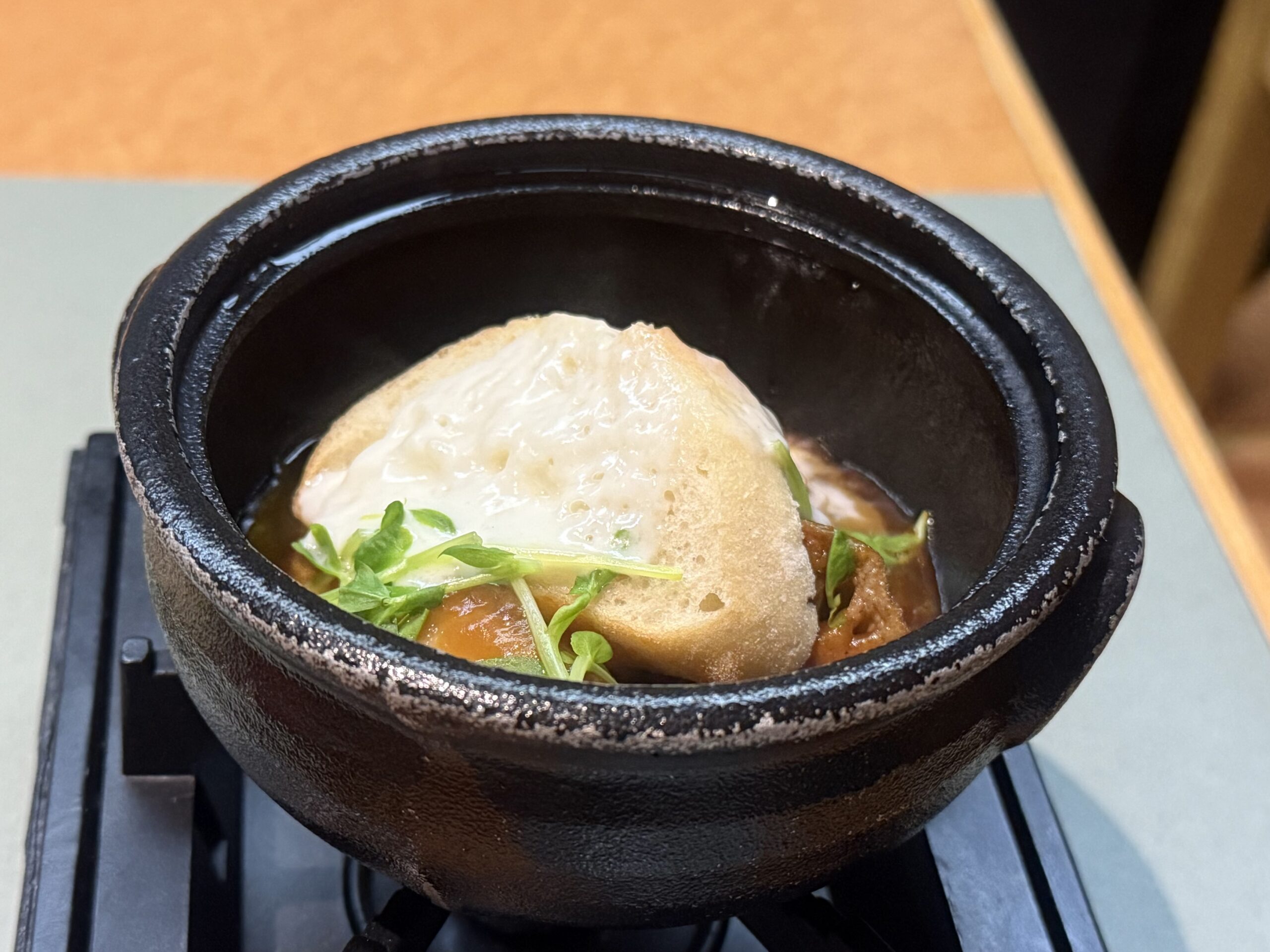 群馬県・伊香保温泉「ホテル木暮」の夕食(シチュー)