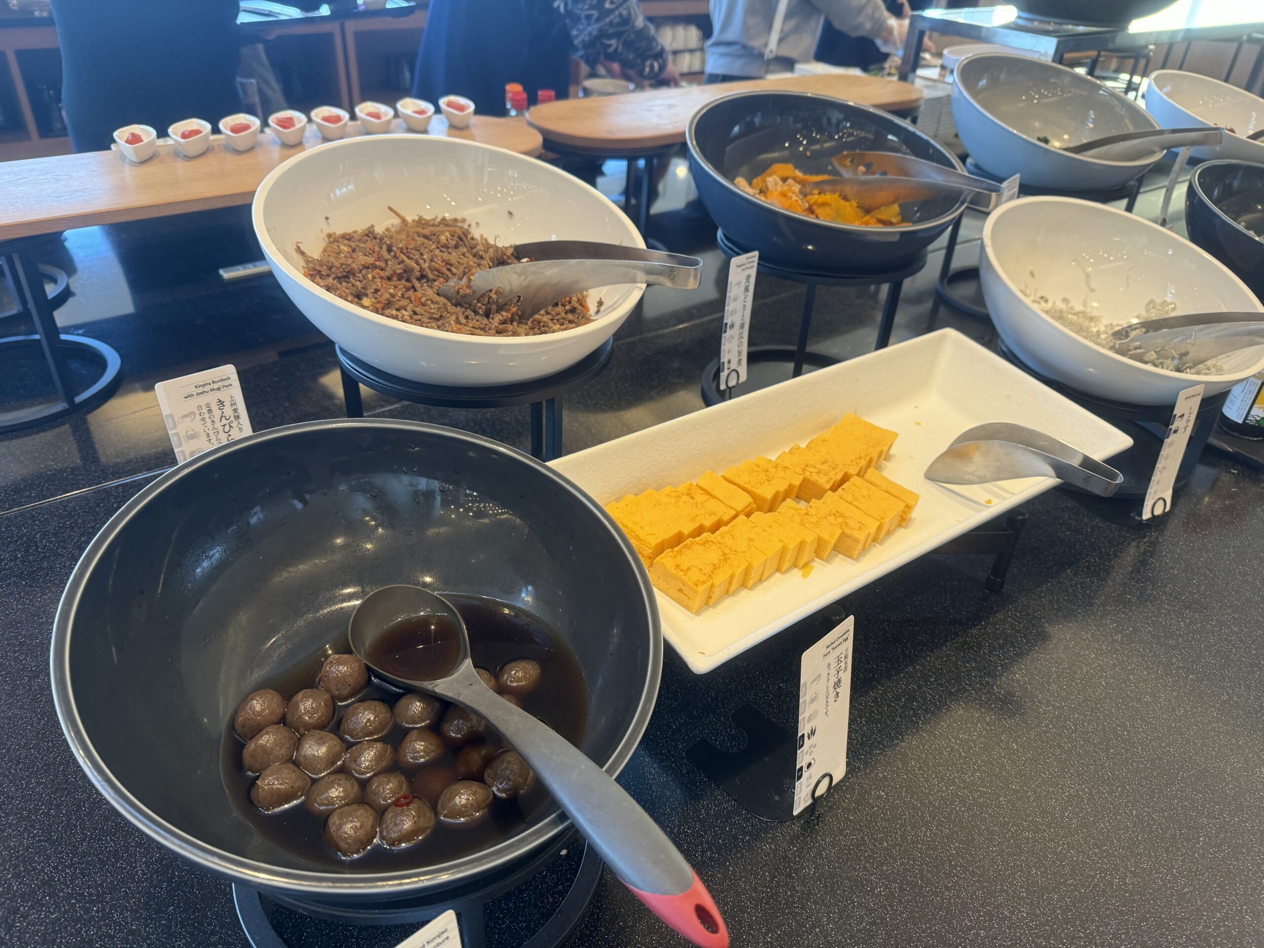 群馬県・伊香保温泉「ホテル木暮」朝食ビュッフェ和食