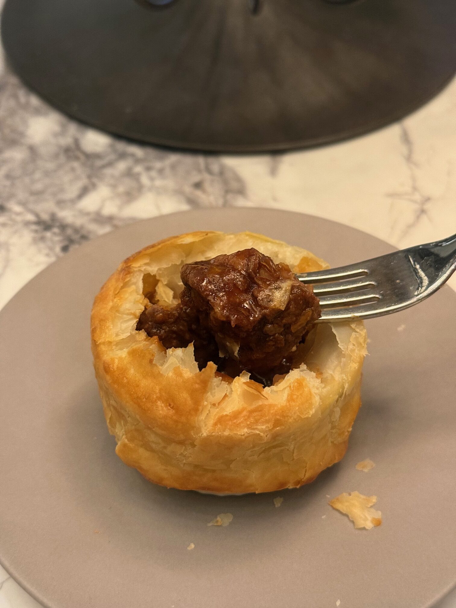 ハイアットリージェンシー東京のホワイトクリスマスアフタヌーンティー・ビーフシチュー