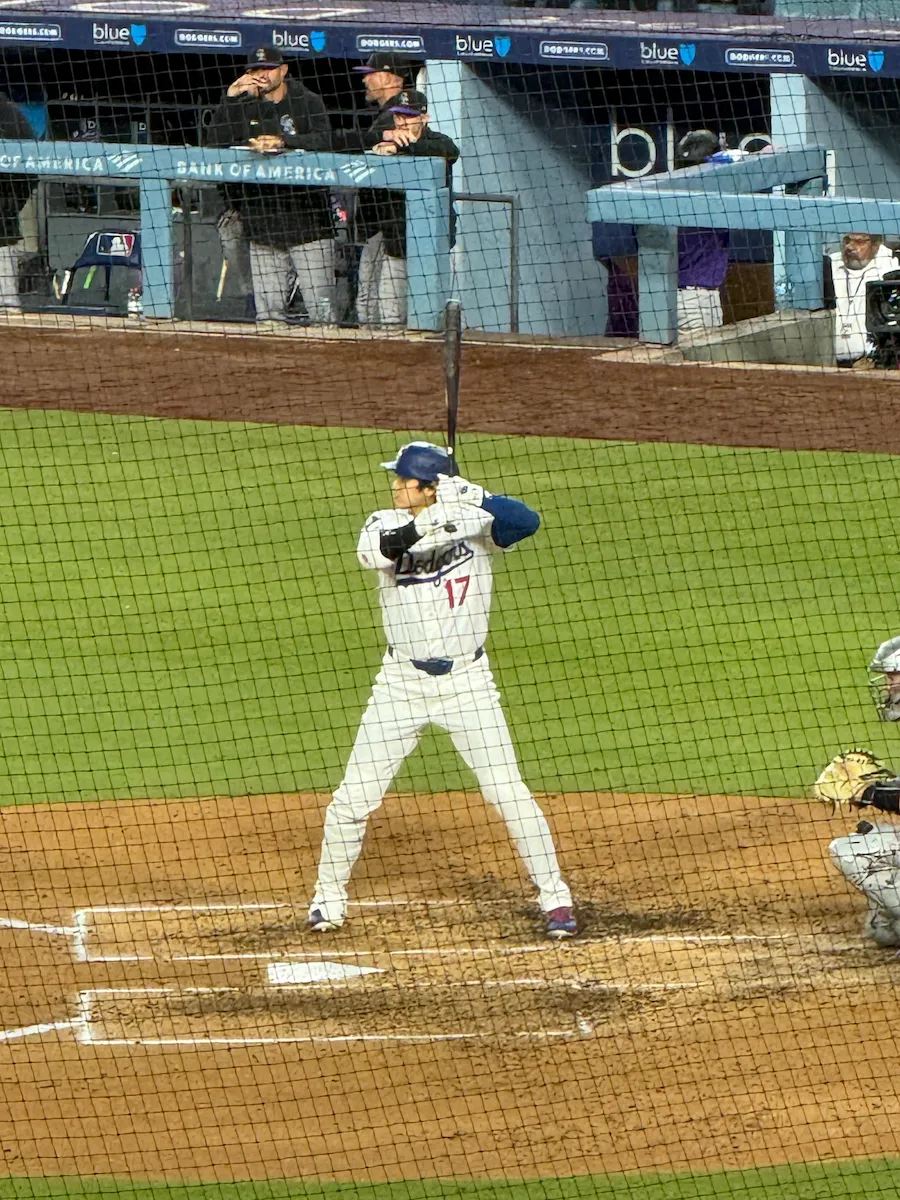 139LG席から見た大谷さん