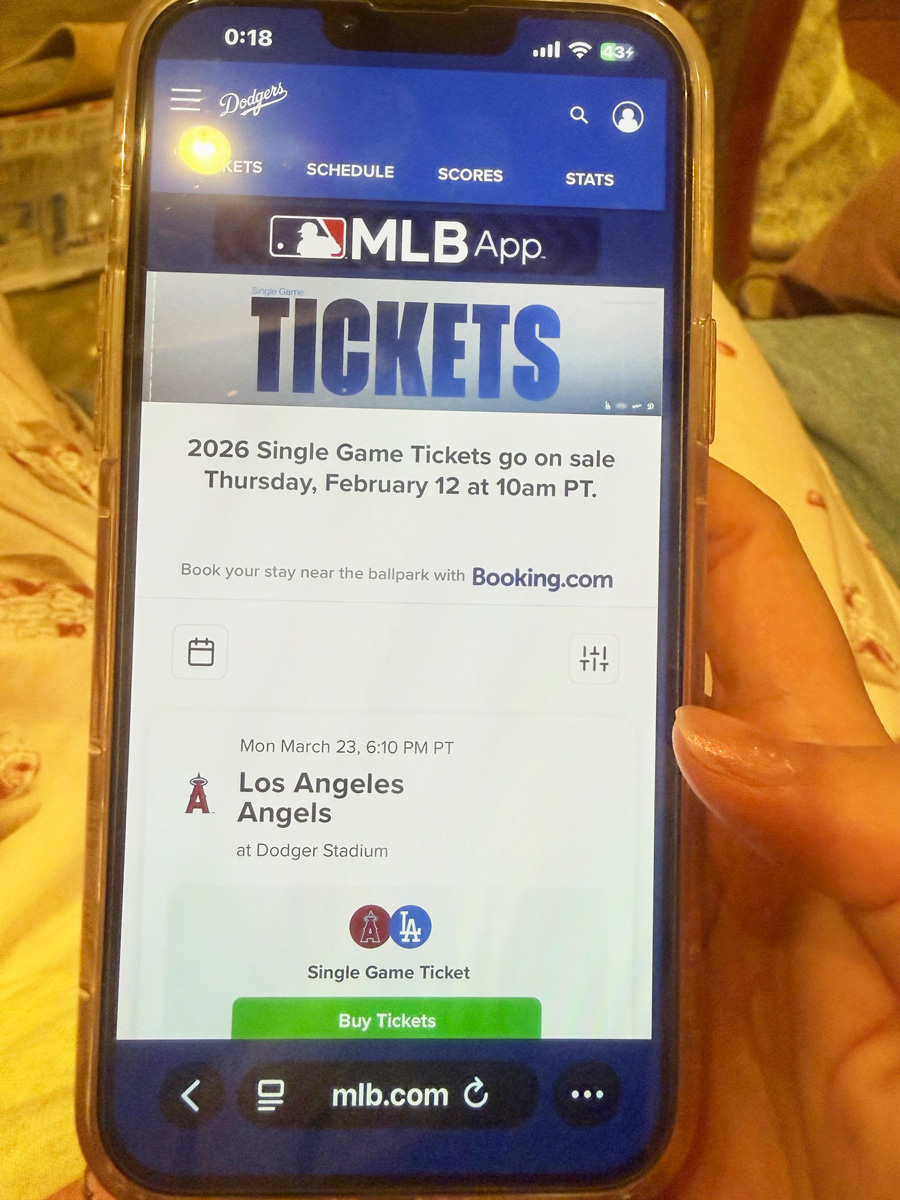 ロサンゼルスドジャース公式サイトアプリ