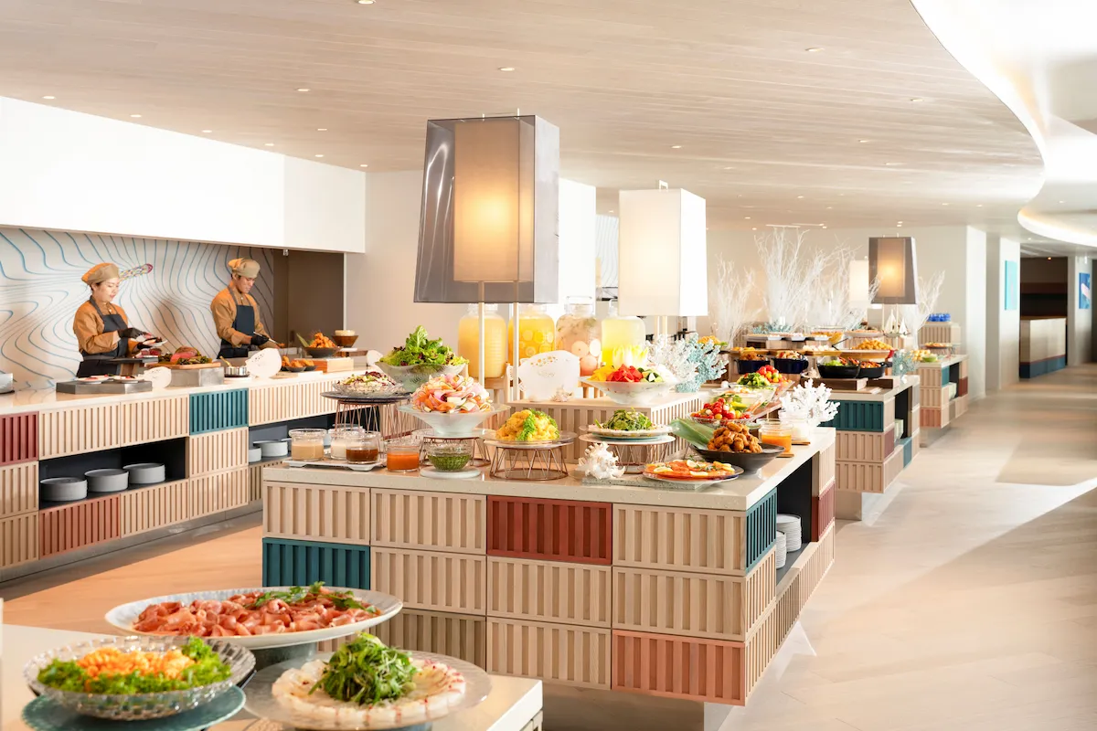 リゾナーレ下関の美食、ビュッフェ