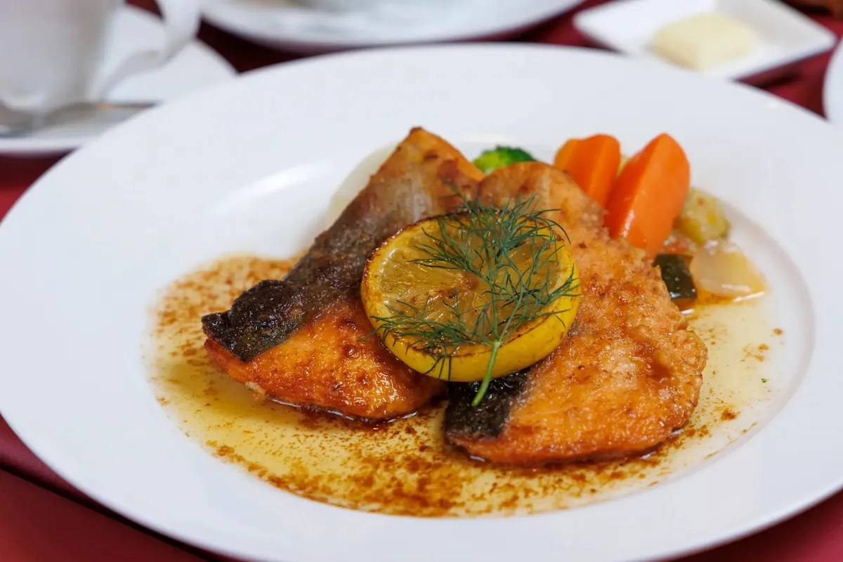 熱海だいだいサクラマスのムニエル