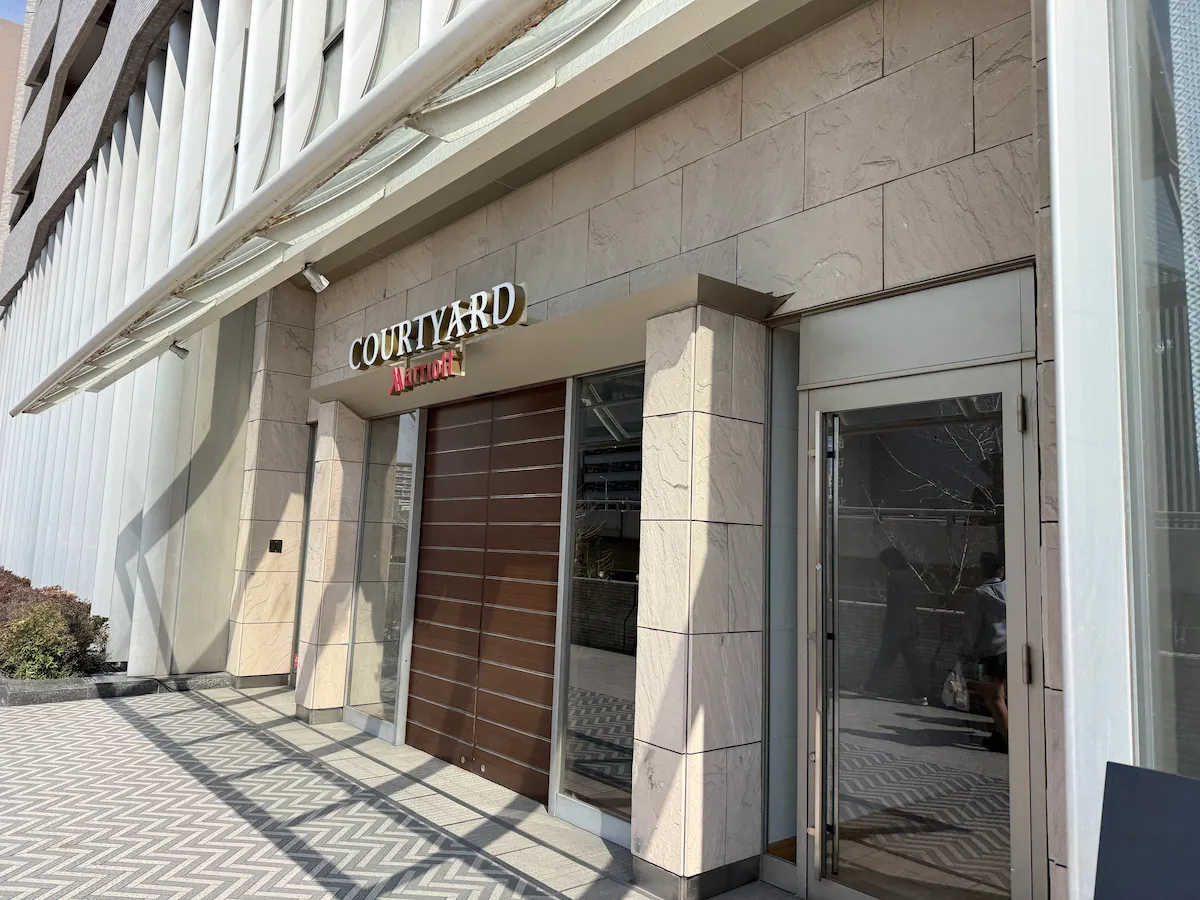 コートヤードバイマリオット新大阪ステーション入口