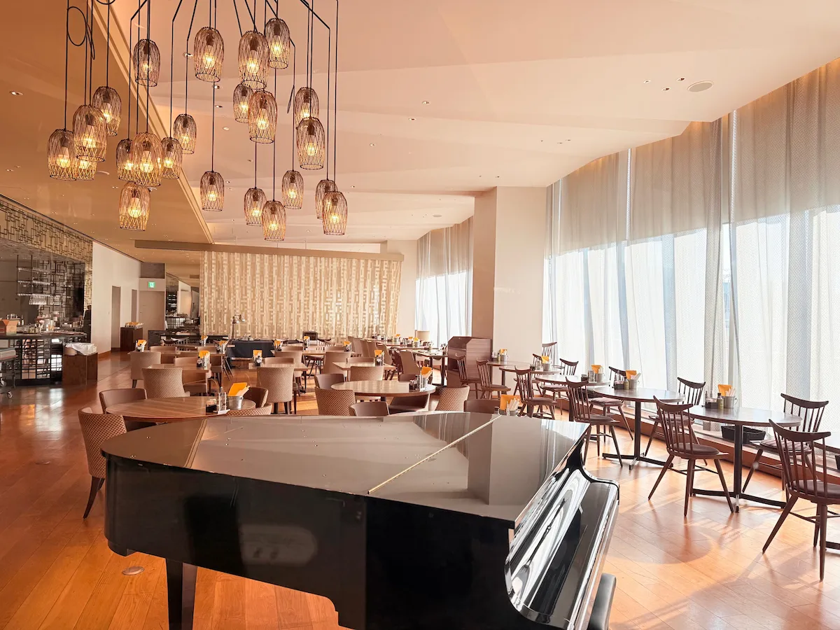 トヤードバイマリオット新大阪ステーション朝食ビュッフェ会場