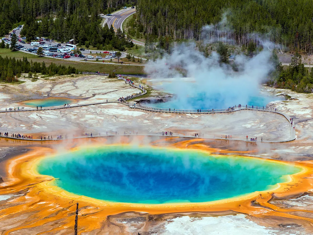 【4位】イエローストーン国立公園（アメリカ・自然遺産）