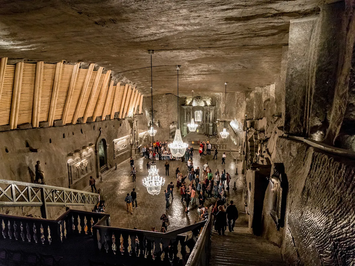 【9位】ヴィエリチカとボフニャの王立岩塩坑（ポーランド・文化遺産）