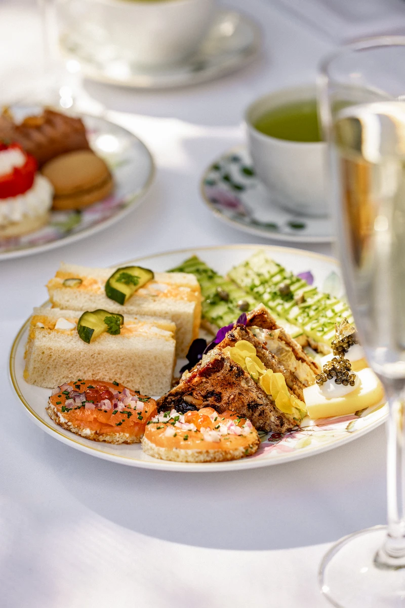 ホテル・ベル・エア アフタヌーンティー セイボリープレート｜ロサンゼルス